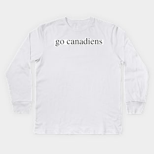 go canadians Kids Long Sleeve T-Shirt